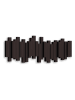 umbra Wandgarderobe "Sticks" in Braun - (B)49 x (H)18 x (T)3 cm