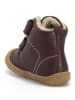 Naturino Leder-Winterboots in Aubergine