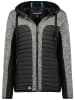 Canadian Peak Fleece vest "Taqueak" zwart/grijs