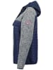 Canadian Peak Fleece vest "Taqueak" donkerblauw/grijs