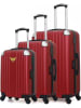 Les P´tites Bombes 3tlg. Hardcase-Trolleyset "Amelie-A" in Bordeaux