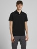 Jack & Jones Koszulka polo "Jjepaulos" w kolorze czarnym