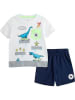 Converse 2-delige outfit wit/donkerblauw