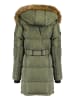 ANAPURNA Parka "Beautana" w kolorze khaki