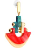 LA CHIQUITA Vergold. Ohrstecker