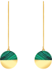 MENTHE À L'O Vergulde oorhangers