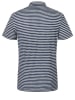 super.natural Poloshirt in Dunkelblau/ Weiß
