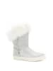 Bartek Leder-Boots in Silber