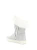 Bartek Leder-Boots in Silber