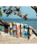Samimi Ręcznik plażowy "Towel To Go" w kolorze niebiesko-żółtym - 180 x 100 cm