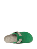 Mandel Pantoffels grijs/groen