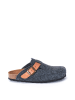 Mandel Clogs in Grau