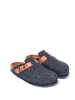 Mandel Clogs in Grau