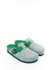 Mandel Clogs grijs/groen
