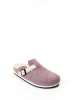 Mandel Clogs beige/paars