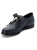 LLOYD Leder-Schnürschuhe in Dunkelblau