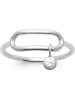 Lucette Zilveren ring met edelsteen