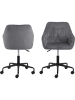 Actona Bürostuhl "Brooke" in Dunkelgrau - (B)59 x (H)88,5 x (T)58,5 cm