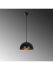 Opviq Hanglamp "Sivani" zwart/goudkleurig - Ø 30 cm