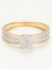 DIAMOND & CO Gouden ring "Toi que j'aime" met diamanten