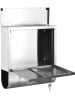 Everysentials Edelstahl-Briefkasten - (B)30,5 x (H)33,5 x (T)9,5 cm