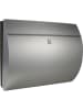Everysentials Edelstahl-Briefkasten - (B)38 x (H)30,5 x (T)13,5 cm