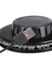 Nordheim Led-discolamp zwart - (H)4 x Ø 12,5 cm