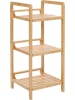 Everysentials Standregal in Hellbraun - (B)30 x (H)70 x (T)30 cm