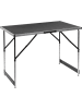 Profiline Campingtafel zwart - (B)100 x (H)90 x (D)60 cm