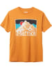 Marmot Koszulka funkcyjna "Mountain Peaks" w kolorze pomarańczowym