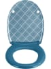 Wenko Easyclose-toiletbril "Atacama" blauw