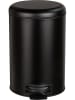 Wenko Pedaalemmer "Leman" zwart - 20 l