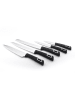 Laguiole 6-częściowy zestaw noży w kolorze czarnym