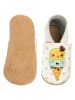 Lait et Miel Leder-Krabbelschuhe "Ice Cream" in Bunt