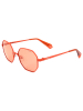 Polaroid Męskie okulary przeciwsłoneczne w kolorze pomarańczowym