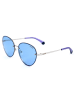 Polaroid Damen-Sonnenbrille in Blau/ Hellblau