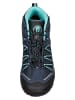 Trollkids Wanderschuhe "Lofoten Hiker Mid" in Dunkelblau/ Türkis