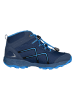 Trollkids Trekkingschuhe "Nordland Hiker Mid" in Dunkelblau/ Blau