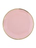 DUKA Talerz śniadaniowy w kolorze złoto-różowym - Ø 21 cm