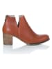 Zapato Leder-Ankle-Boots in Braun