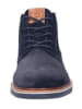 Bugatti Leren boots donkerblauw