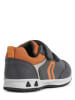Geox Sneakers in Grau/ Orange