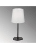 FH Lighting Tafellamp "Éve" wit/zwart - (H)30 x Ø 17 cm