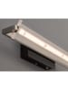 FISCHER & HONSEL Lampa ścienna LED "Paros" w kolorze czarnym - 35 x 8 cm