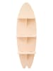 Really Nice Things Wandregal "Surf" in Natur - (B)24 x (H)79 x (T)12 cm