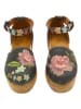 Calceo Espadrilles in Anthrazit/ Bunt