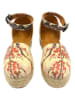 Calceo Espadrilles lichtgeel/meerkleurig