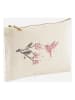 WOOOP Clutch "Blossom Bird" crème/lichtroze - (B)24 x (H)16 cm