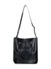 Wojas Leder-Schultertasche in Schwarz - (B)33,5 x (H)40 x (T)18,5 cm