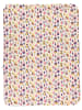 Lamino Kocyk w kolorze jasnoróżowym ze wzorem - 100 x 75 cm